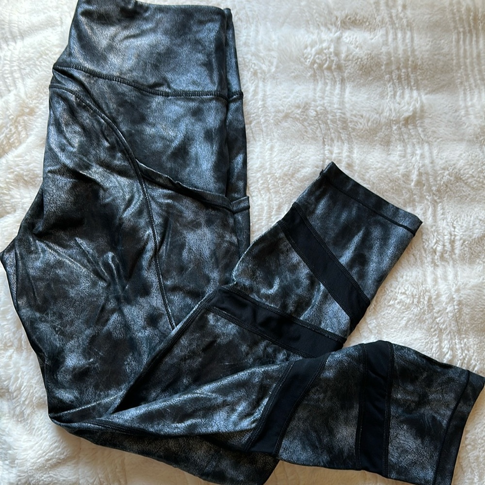 ZYIA metallic leggings